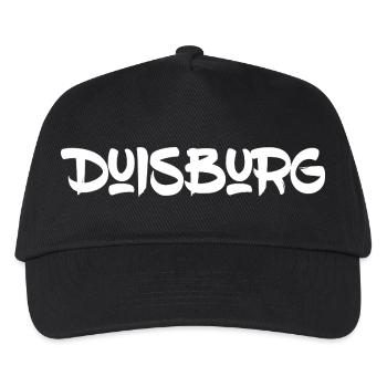 Duisburg - Ruhrpott - NRW - Rhein - Ruhr - Kinder Basecap - Schwarz - Vorne