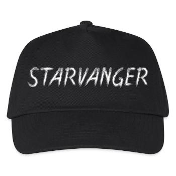 Starvanger Bold Brush Wordmark - Casquette de baseball Enfant - noir - Devant