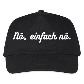 Heimatliebe Nord - Kinder Basecap - Schwarz - Vorne