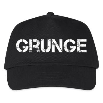 Grunge - Kinder Basecap - Schwarz - Vorne