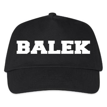 Balek Style Varsity T-Shirt Humor Französischer Slang - Kinder Basecap - Schwarz - Vorne