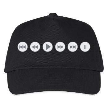Écoutez - Casquette de baseball Enfant - noir - Devant