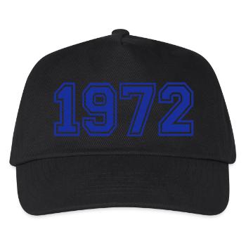 1972 - Kinder Basecap - Schwarz - Vorne