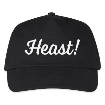 Heast - Kinder Basecap - Schwarz - Vorne