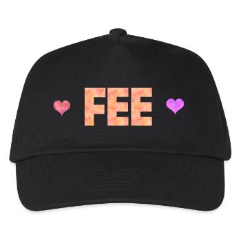 fée - Casquette de baseball Enfant - noir - Devant
