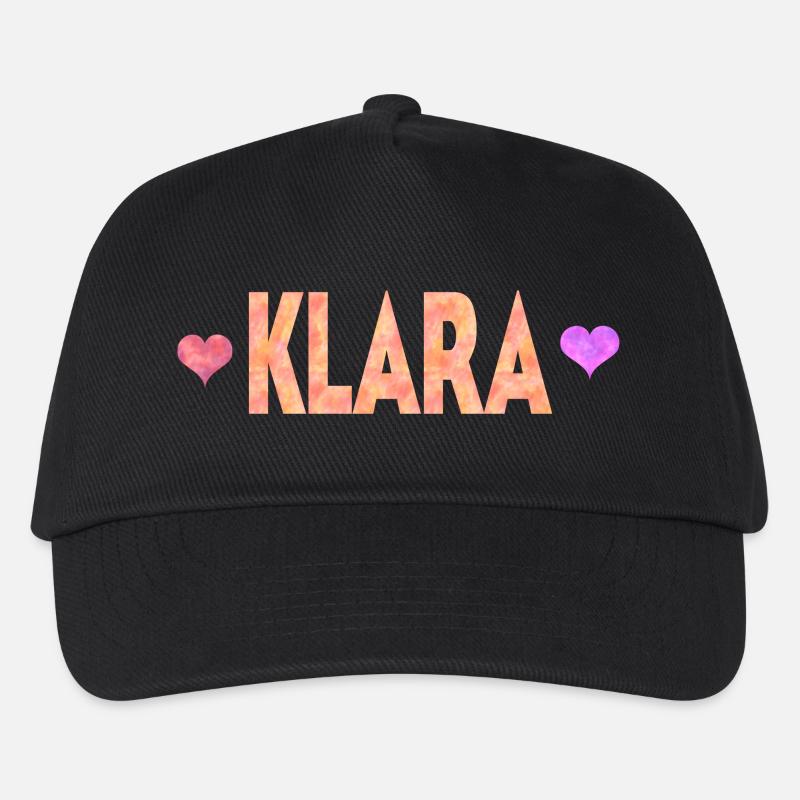Klara - Kinder Basecap - Schwarz