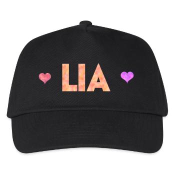 Lia - Casquette de baseball Enfant - noir - Devant