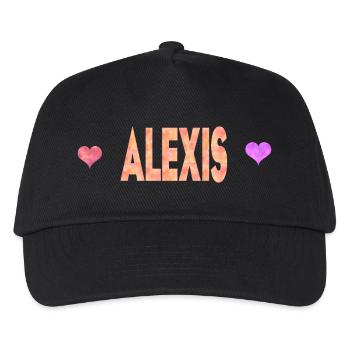 Alexis - Kids’ Baseball Cap - black - Front
