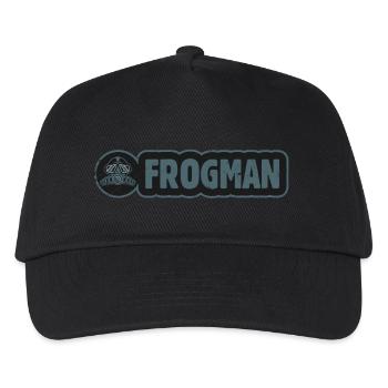 FROGMAN BLUE plongée sous marine - Casquette de baseball Enfant - noir - Devant
