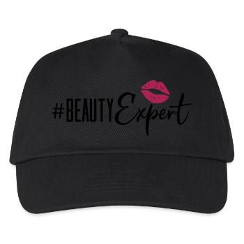 beauty expert lips - Kinder Basecap - Schwarz - Vorne