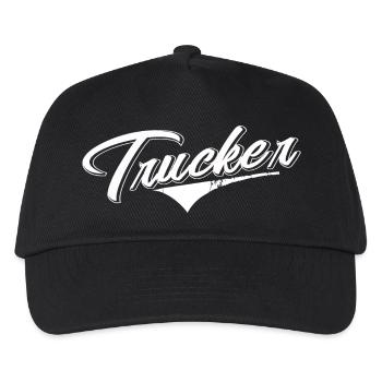 truck trucker boats truck transporter king street - Kids’ Baseball Cap - black - Front