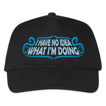 Aucune idée - Casquette de baseball Enfant - noir - Devant