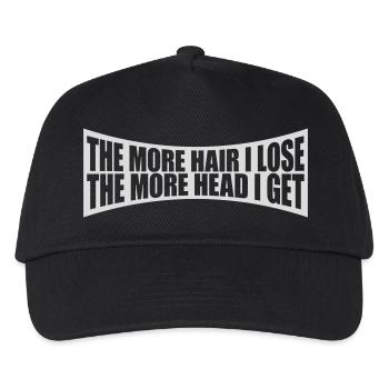 J’ai plus de tête - Casquette de baseball Enfant - noir - Devant