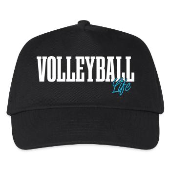 Volleyball - Kids’ Baseball Cap - black - Front