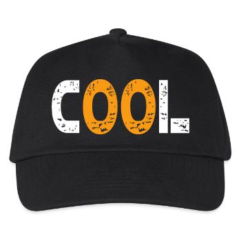 Cool moderne et jeune - Casquette de baseball Enfant - noir - Devant