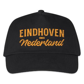 Eindhoven Nederland Vintage Font - Kids’ Baseball Cap - black - Front