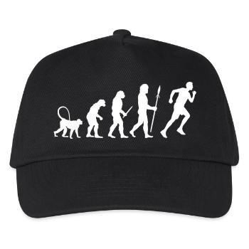 Jogger Evolution - Kinder Basecap - Schwarz - Vorne