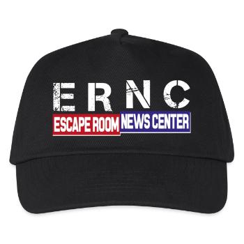 ERNC Logo Neu - Kinder Basecap - Schwarz - Vorne