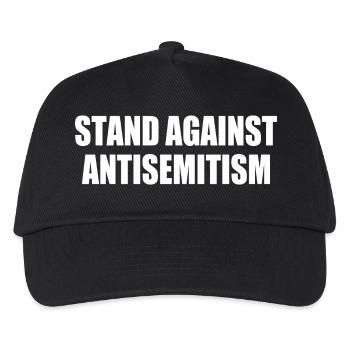 stand against antisemitism - Kids’ Baseball Cap - black - Front