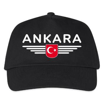Turkey Ankara Türkiye Istanbul T Shirt Design - Kids’ Baseball Cap - black - Front