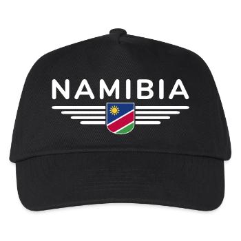 Namibia T-Shirt for Fans and Travelers - Kids’ Baseball Cap - black - Front