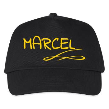 Marcel - Casquette de baseball Enfant - noir - Devant