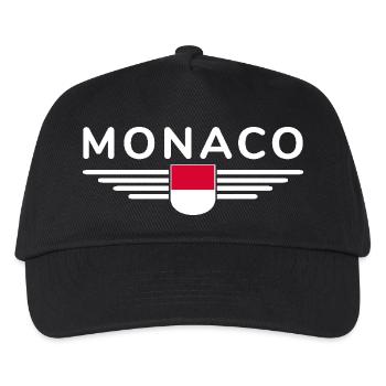 Monaco Design – Le style pour les fans de la Principauté - Casquette de baseball Enfant - noir - Devant