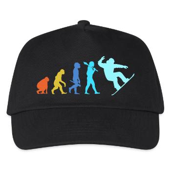 Snowboard Snowboarding Snowboard Holidays Snowboarders - Kids’ Baseball Cap - black - Front