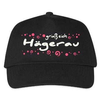 Hägerau Austria Tyrol - Kids’ Baseball Cap - black - Front