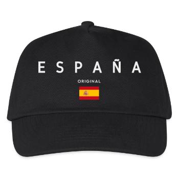Drapeau de l’Espagne, fierté espagnole - Casquette de baseball Enfant - noir - Devant