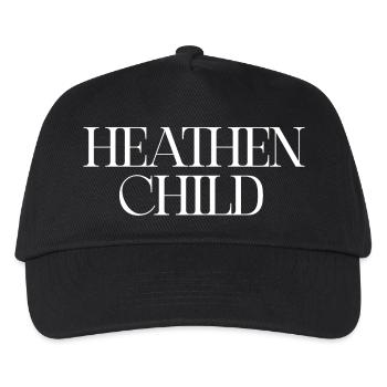 Heathen Child Aesthetic Gothic Rebellious - Kids’ Baseball Cap - black - Front