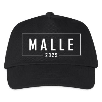 Malle 2025 - Kids’ Baseball Cap - black - Front