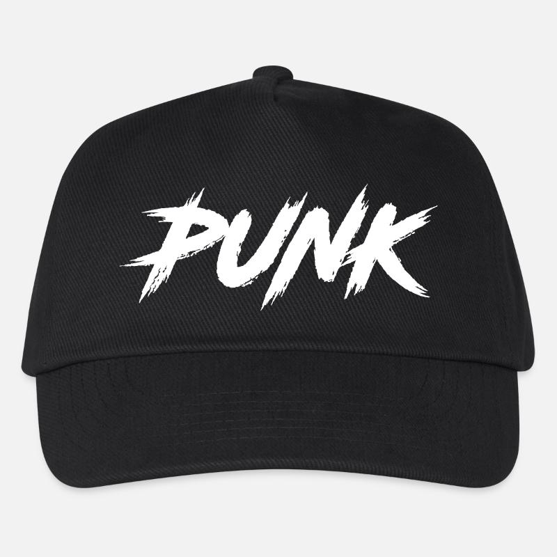 PUNK - Kinder Basecap - Schwarz