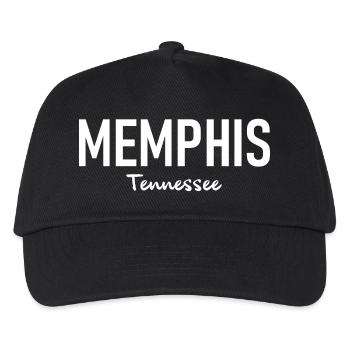 Memphis - Tennessee - USA - United States America - Kids’ Baseball Cap - black - Front
