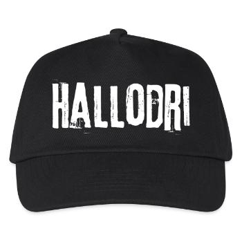 Hallodri - Kids’ Baseball Cap - black - Front