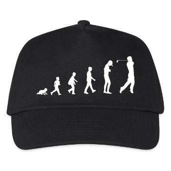 Développement du bébé au golfeur / Sport de golf - Casquette de baseball Enfant - noir - Devant