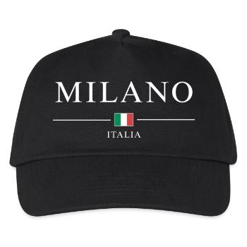 Milano italia - Kids’ Baseball Cap - black - Front
