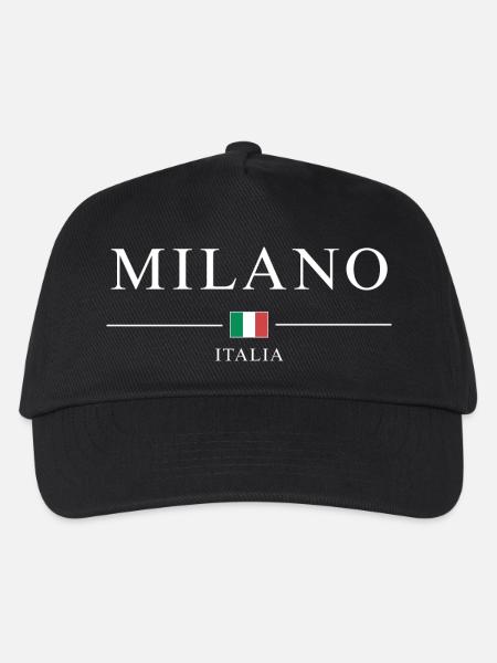 Milano italia - Kinder Basecap - Schwarz