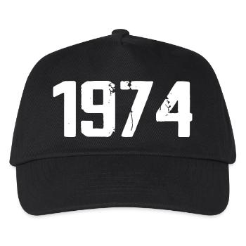 1974 - Awesome since 1974 - Kids’ Baseball Cap - black - Front