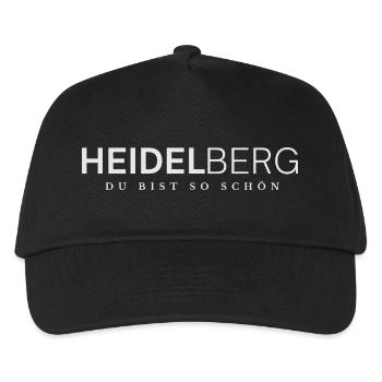 Heidelberg, tu es si belle - Casquette de baseball Enfant - noir - Devant