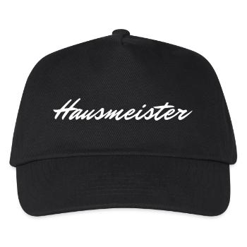 Hausmeister Handwerker - Kinder Basecap - Schwarz - Vorne