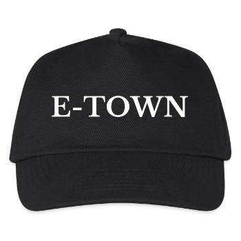 Essen E-Town - Kinder Basecap - Schwarz - Vorne