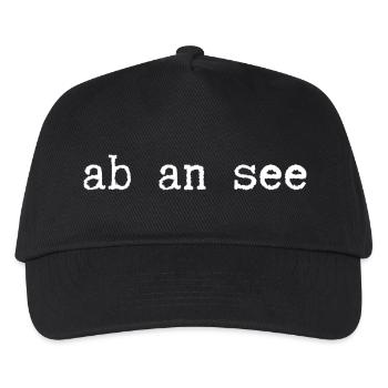 Direction le lac - Casquette de baseball Enfant - noir - Devant