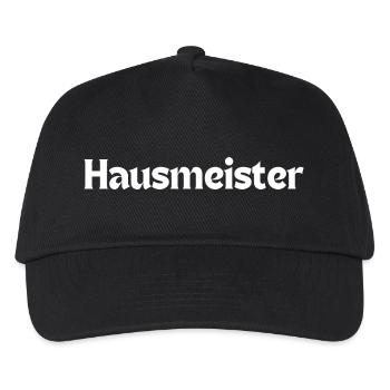 Hausmeister Handwerk Hausmeisterei - Kinder Basecap - Schwarz - Vorne