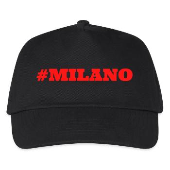 #Milano Milan Milan - Kids’ Baseball Cap - black - Front