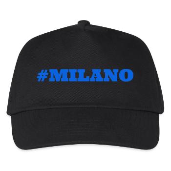 #Milano Milan Milan - Kids’ Baseball Cap - black - Front