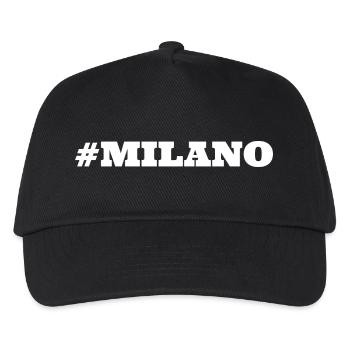 #Milano Milan Milan - Kids’ Baseball Cap - black - Front