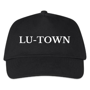 Ludwigshafen LU Town - Kinder Basecap - Schwarz - Vorne