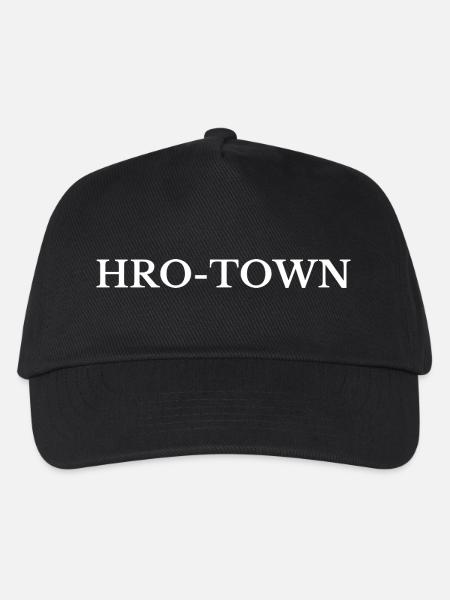 Rostock HRO-Town - Kinder Basecap - Schwarz