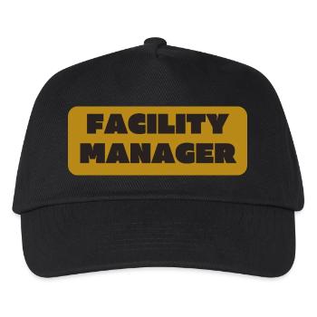 Facility Manager In-house technician Caretaker - Kids’ Baseball Cap - black - Front